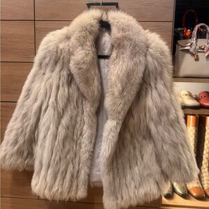 Janet Le Rosen Elegant Women's Faux Fur Coat